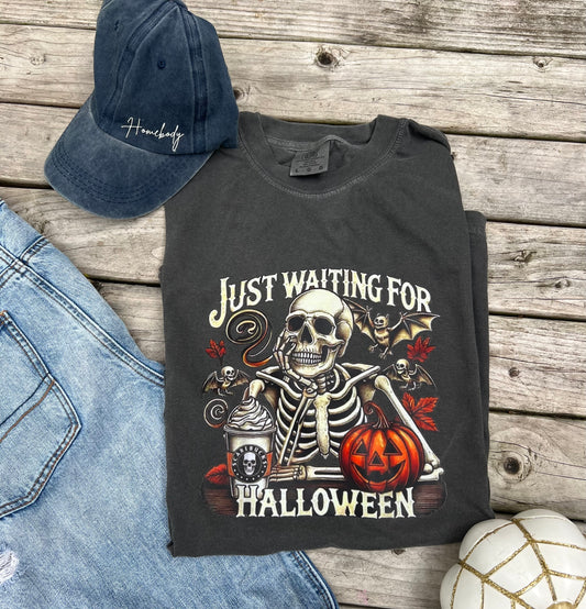 Waiting for Halloween shirt