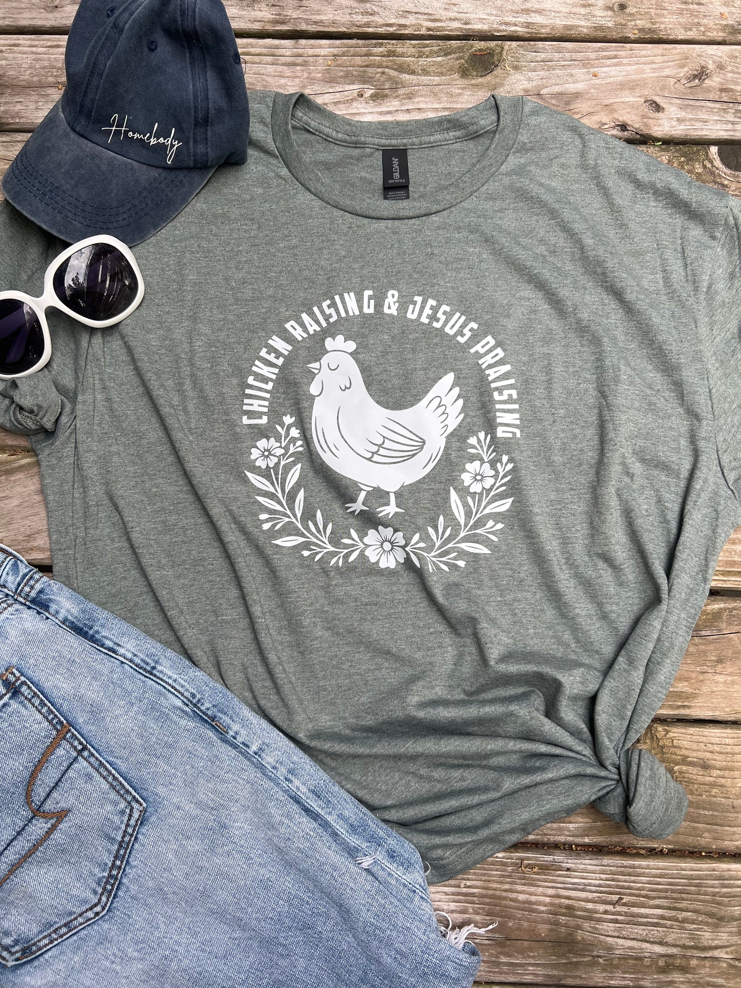 Chicken Raising Jesus Praising