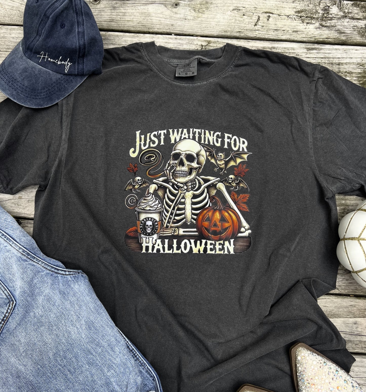 Waiting for Halloween shirt