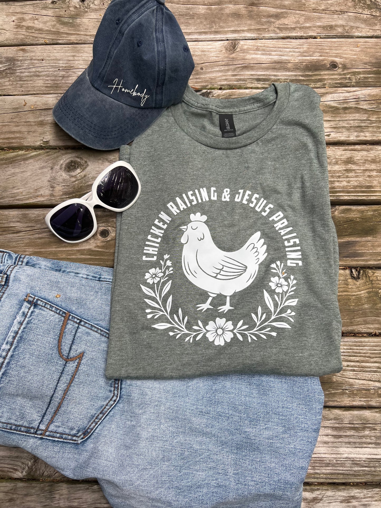 Chicken Raising Jesus Praising