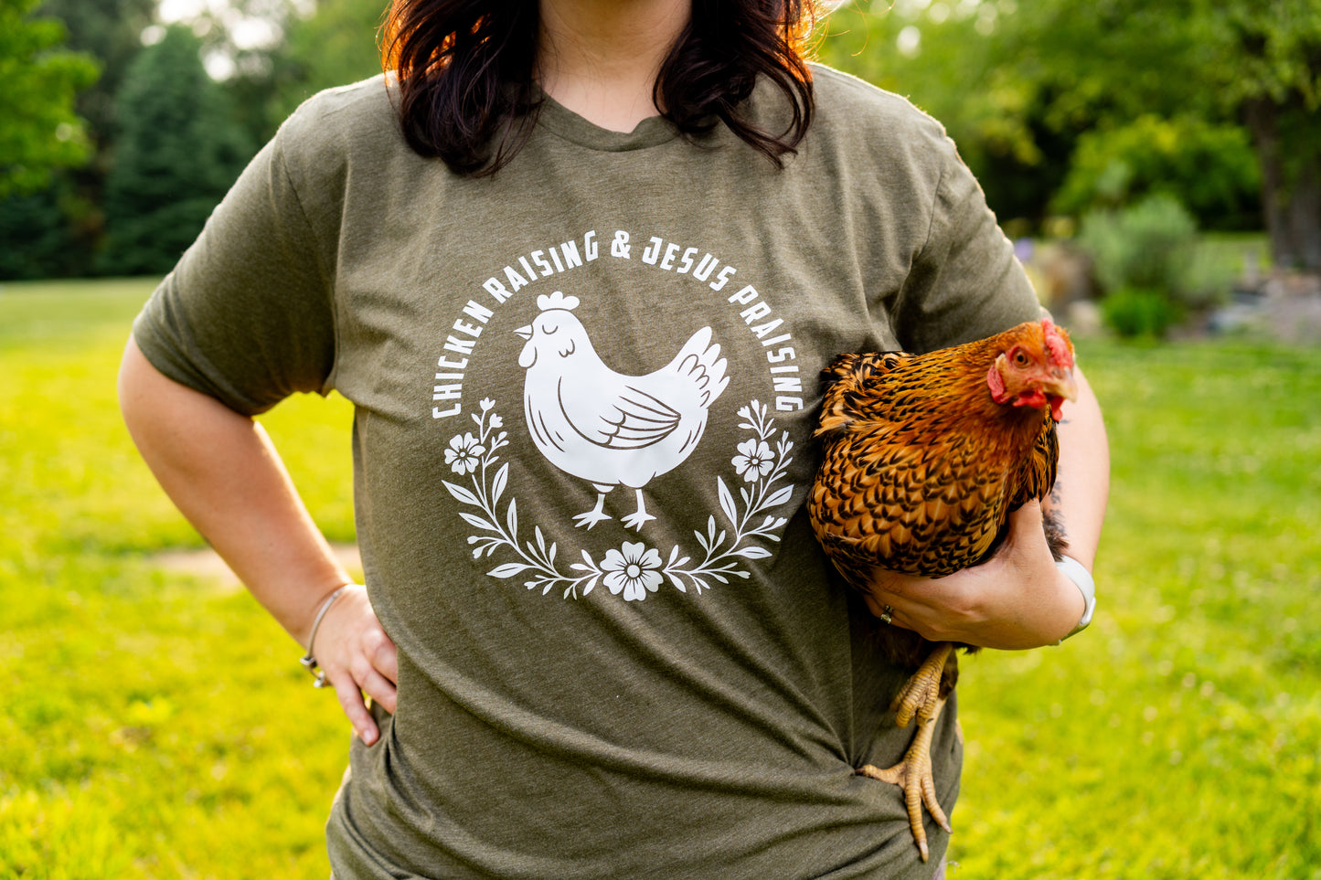 Chicken Raising Jesus Praising