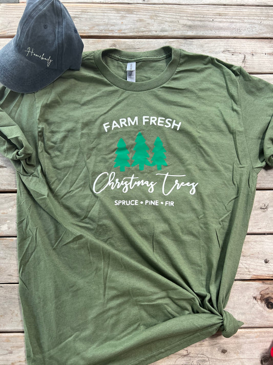 Farm Fresh Christmas Tree shirt