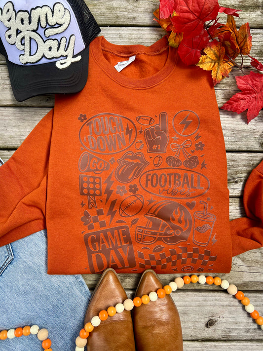 Touch down sweatshirt