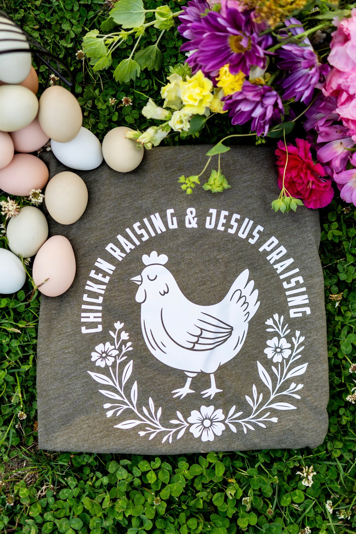 Chicken Raising Jesus Praising