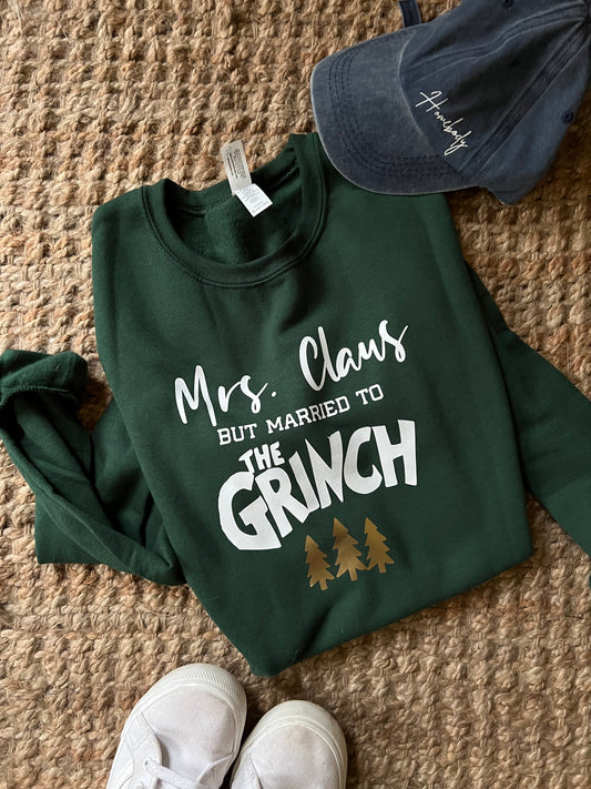 Mrs. Claus but married to the Grinch