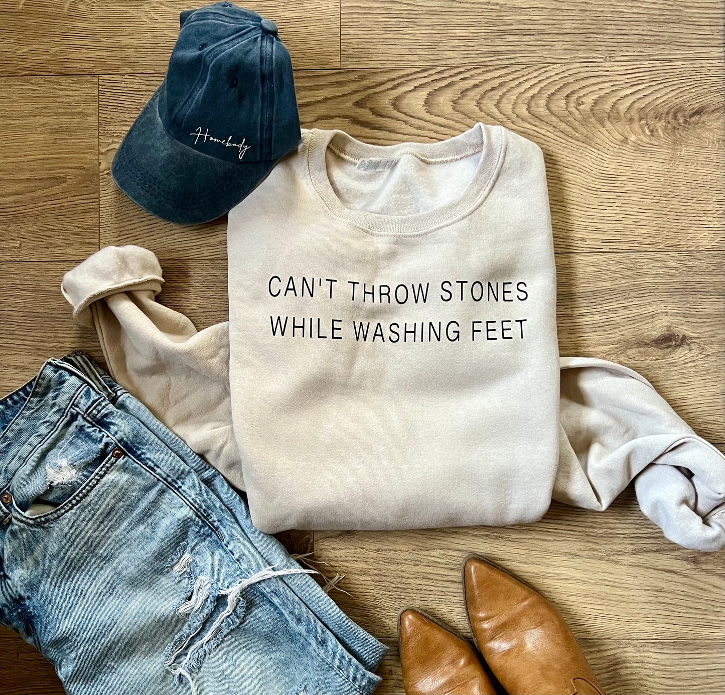 Can’t Throw Stones While Washing Feet