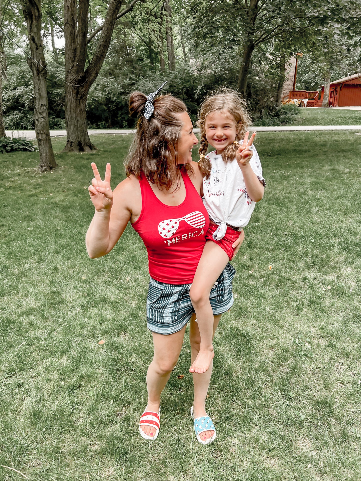 Red ‘Mercia Tank Top