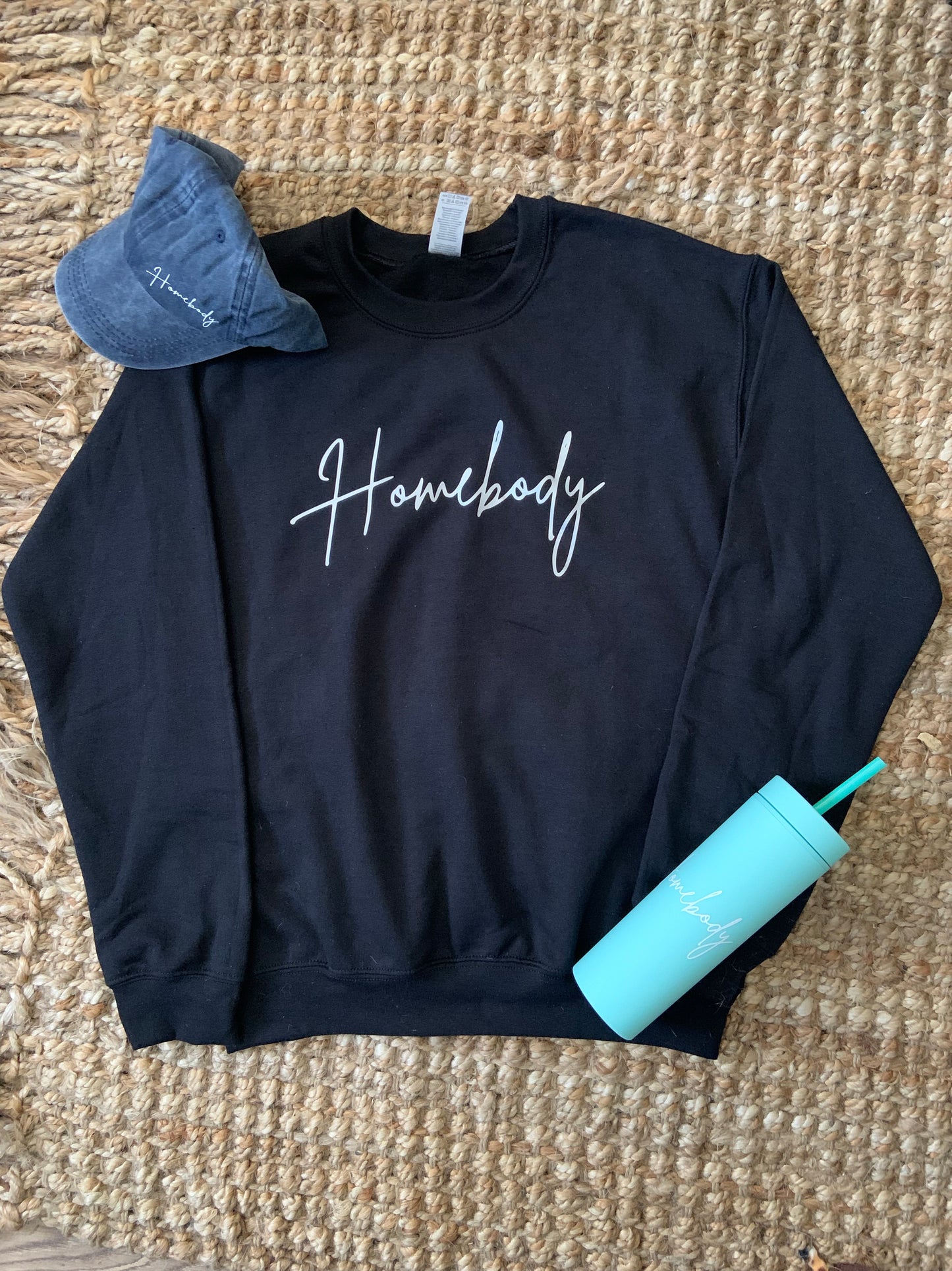 Black Homebody Sweatshirt